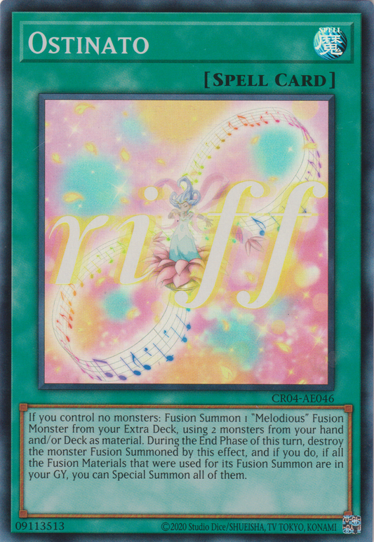 [遊戲王亞英版] 固定音型 / オスティナート / Ostinato-Trading Card Game-TCG-Oztet Amigo