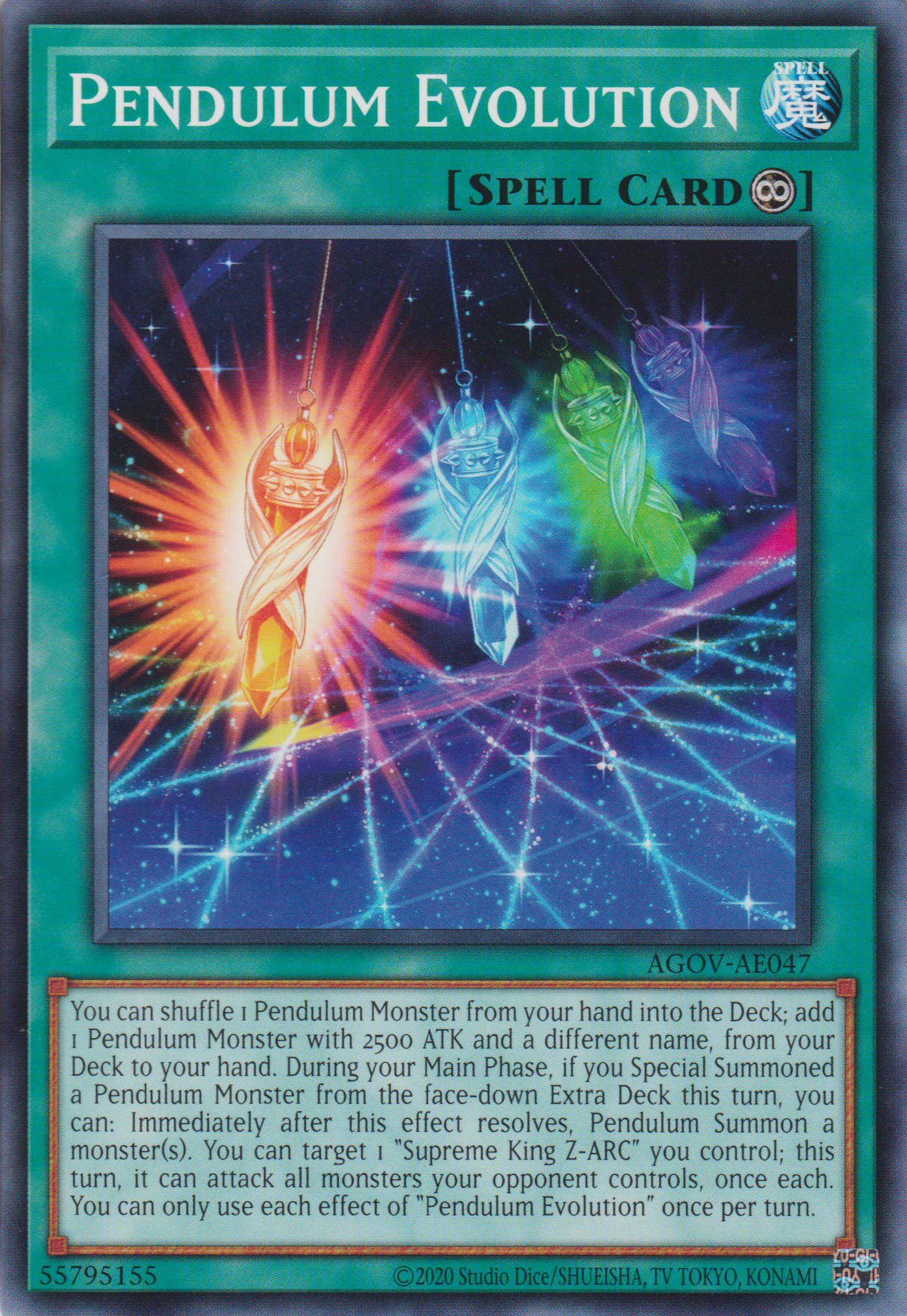 [遊戲王亞英版] 擺盪進化 / ペンデュラム・エボリューション / Pendulum Evolution-Trading Card Game-TCG-Oztet Amigo