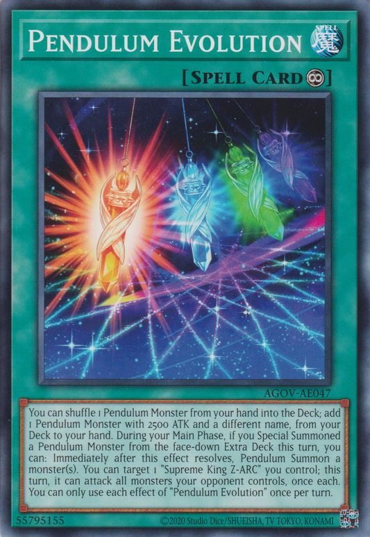 [遊戲王亞英版] 擺盪進化 / ペンデュラム・エボリューション / Pendulum Evolution-Trading Card Game-TCG-Oztet Amigo