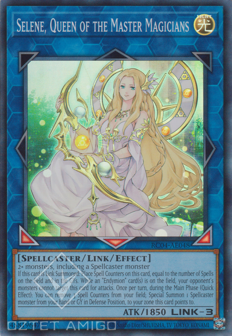 [遊戲王亞英版] 神聖魔皇后塞勒涅 / 神聖魔皇后セレーネ / Selene, Queen of the Master Magicians-Trading Card Game-TCG-Oztet Amigo