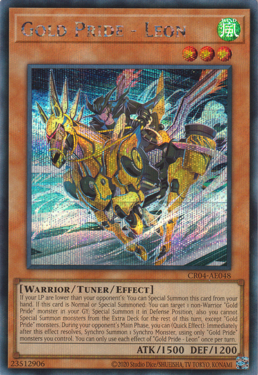 [遊戲王亞英版] 黃金驕傲 利昂 / GP-リオン / Gold Pride - Leon-Trading Card Game-TCG-Oztet Amigo