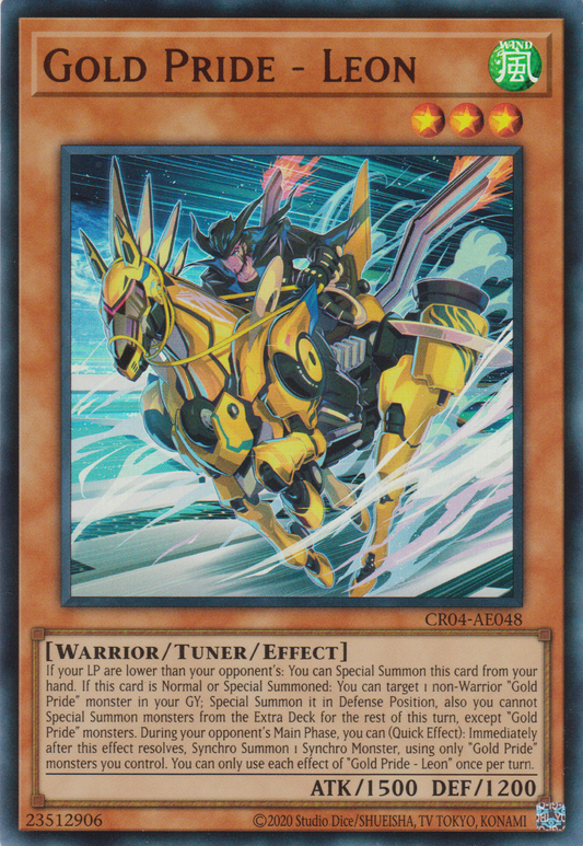 [遊戲王亞英版] 黃金驕傲 利昂 / GP-リオン / Gold Pride - Leon-Trading Card Game-TCG-Oztet Amigo