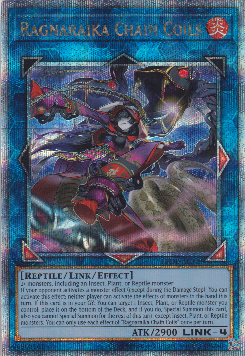 [遊戲王亞英版] 蕾禍的鎖蛇巳 / 蕾禍ノ鎖蛇巳 / Raika no Kusarigami-Trading Card Game-TCG-Oztet Amigo