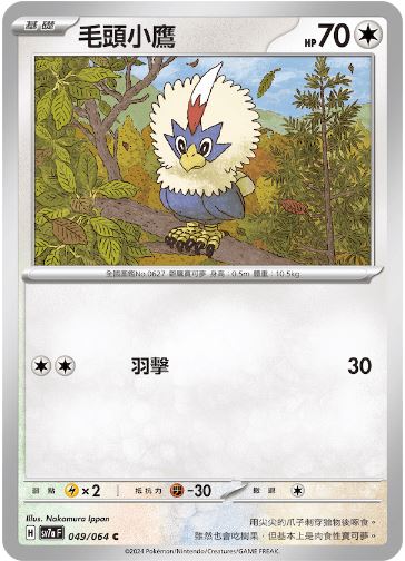 [Pokémon]  毛頭小鷹-Trading Card Game-TCG-Oztet Amigo