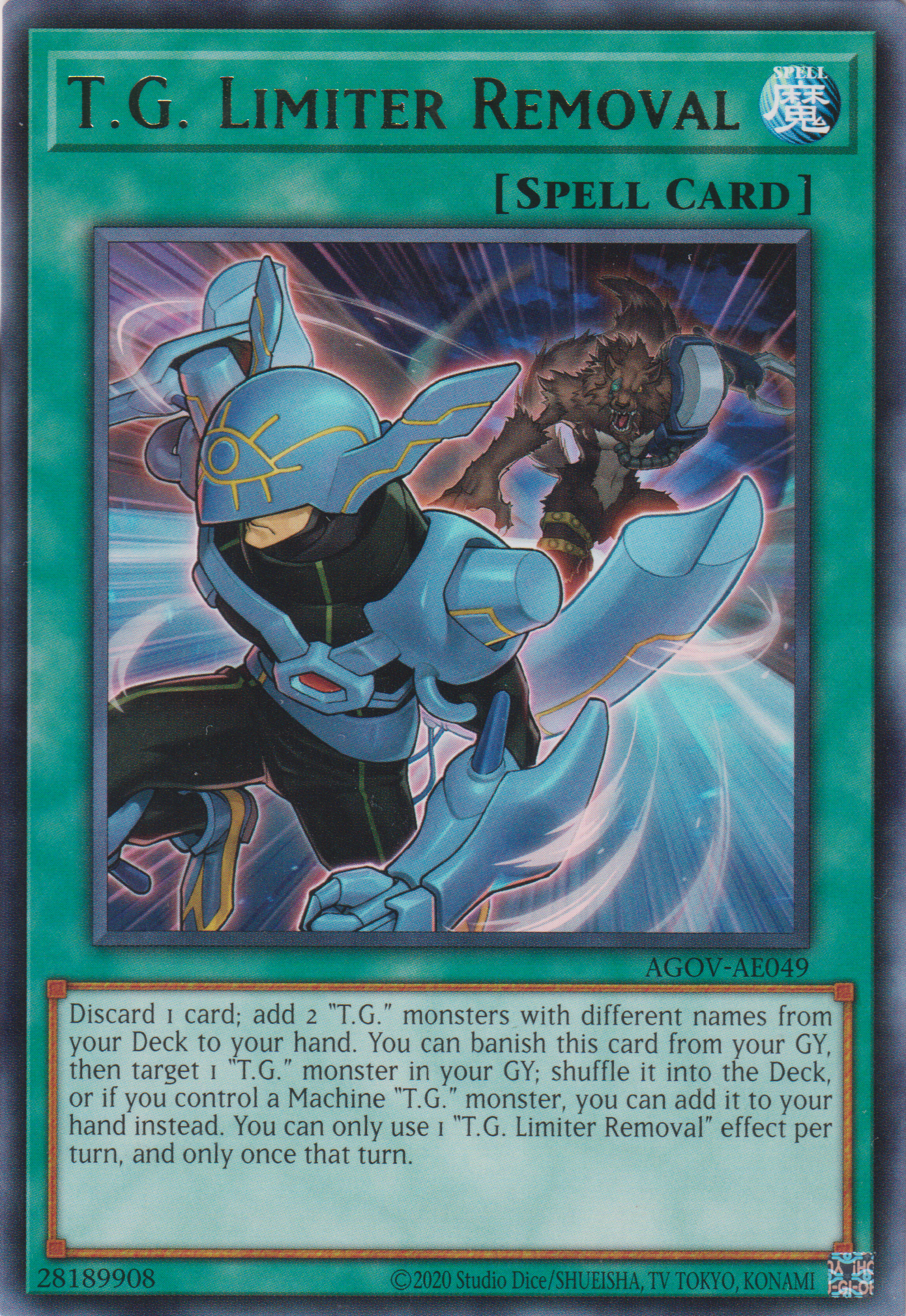 [遊戲王亞英版] TG 突破限制器 / TG-ブレイクリミッター / T.G. - Break Limiter-Trading Card Game-TCG-Oztet Amigo