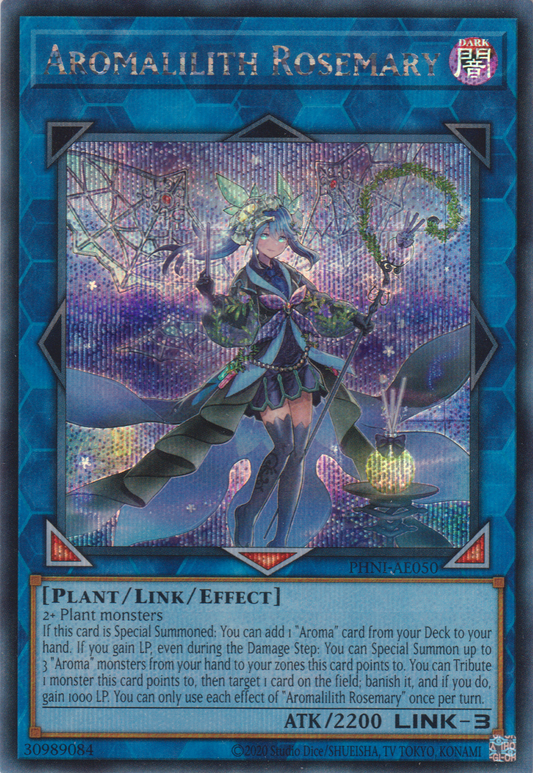 [遊戲王亞英版] 芳香魔女 迷迭香 / アロマリリス－ローズマリー / Aromalilith Rosemary-Trading Card Game-TCG-Oztet Amigo
