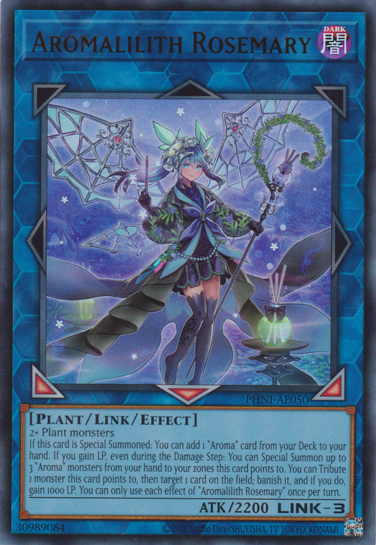 [遊戲王亞英版] 芳香魔女 迷迭香 / アロマリリス－ローズマリー / Aromalilith Rosemary-Trading Card Game-TCG-Oztet Amigo