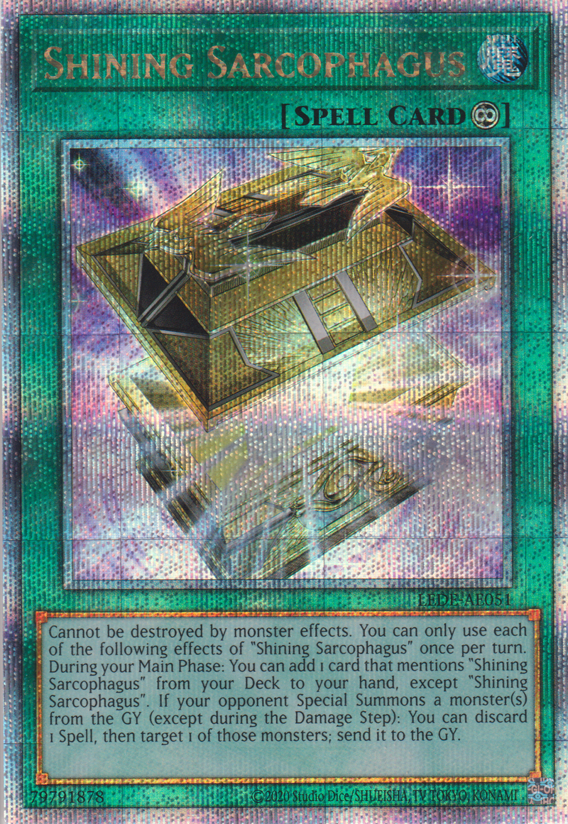 [遊戲王亞英版] 光之黃金櫃 / 光の黃金櫃 / Gold Sarcophagus of Light-Trading Card Game-TCG-Oztet Amigo