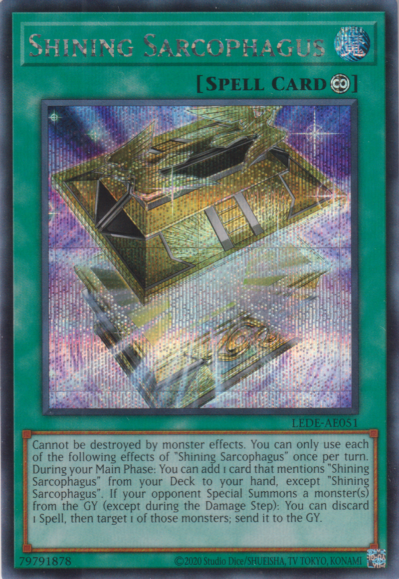 [遊戲王亞英版] 光之黃金櫃 / 光の黃金櫃 / Gold Sarcophagus of Light