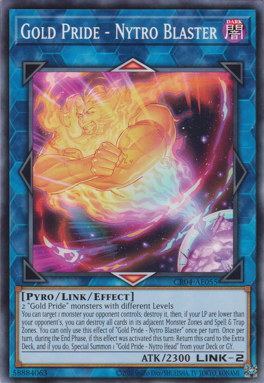 [遊戲王亞英版] 黃金驕傲-硝化砲 / GP-Nブラスター / GOLD PRIDE - NYTRO BLASTER-Trading Card Game-TCG-Oztet Amigo