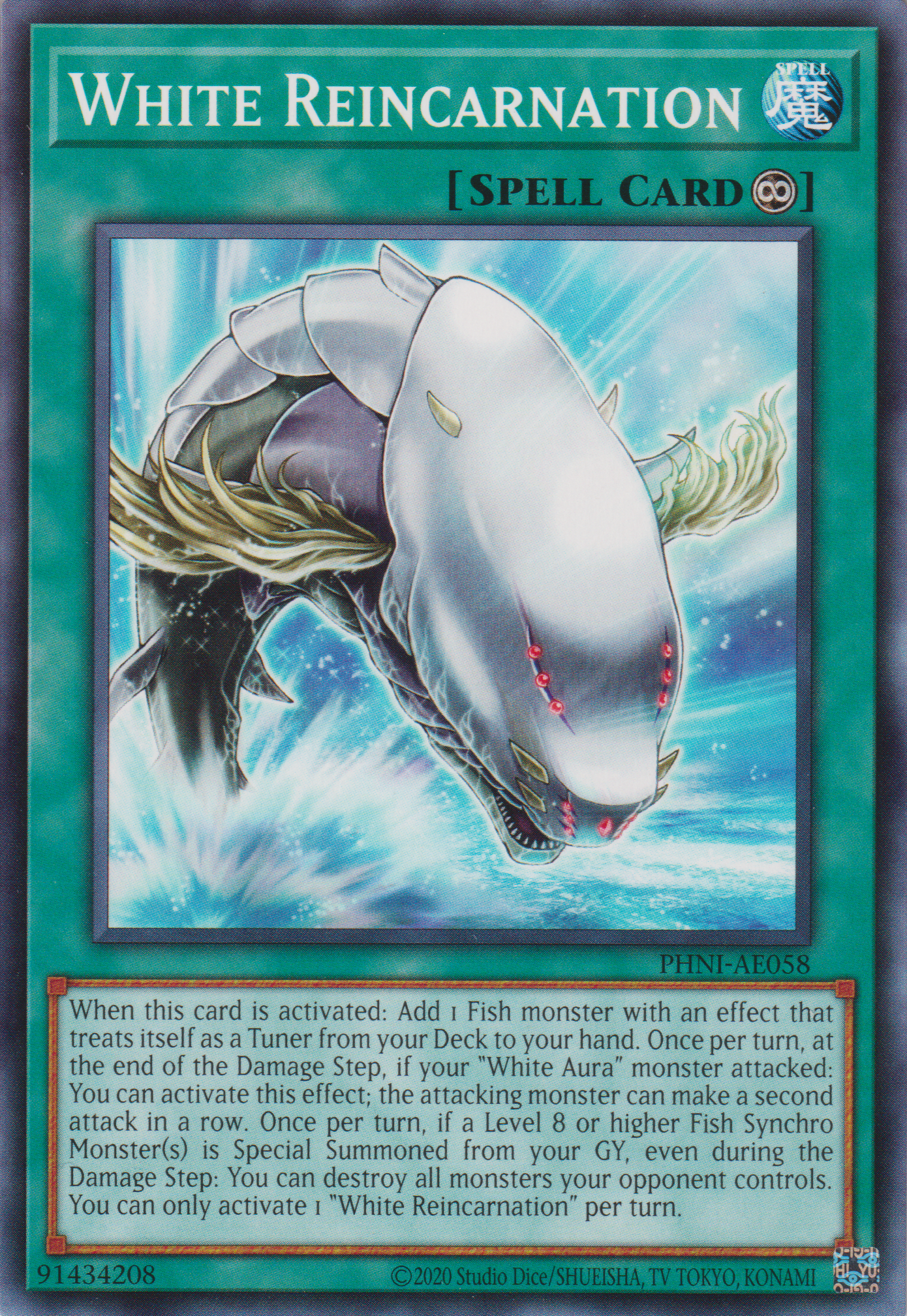 [遊戲王亞英版] 白之輪迴 / 白の輪廻 / White Reincarnation-Trading Card Game-TCG-Oztet Amigo