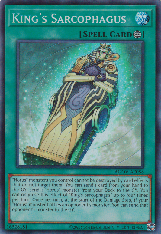 [遊戲王亞英版] 王之棺 / 王の棺 / King's Sarcophagus-Trading Card Game-TCG-Oztet Amigo