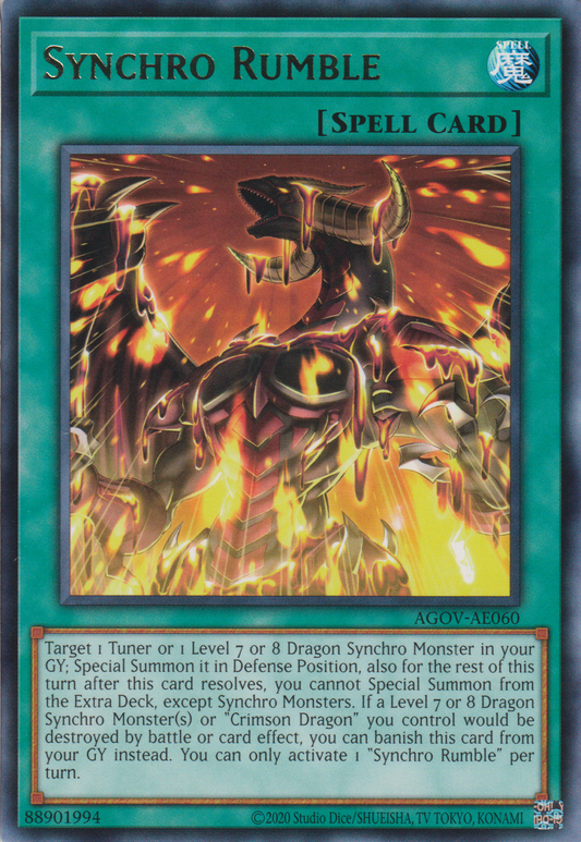 [遊戲王亞英版] 同步隆隆 / シンクロ・ランブル / Synchro Rumble-Trading Card Game-TCG-Oztet Amigo