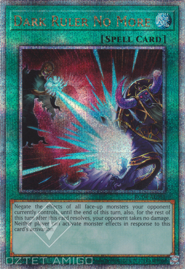 [遊戲王亞英版] 冥王結界波 / 冥王結界波 / Dark Ruler No More-Trading Card Game-TCG-Oztet Amigo