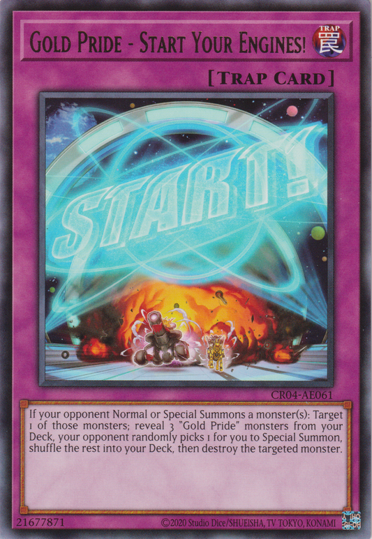 [遊戲王亞英版] 黃金驕傲-不相上下 / GP-ネック・アンド・ネック / GOLD PRIDE - IT'S NECK AND NECK!-Trading Card Game-TCG-Oztet Amigo