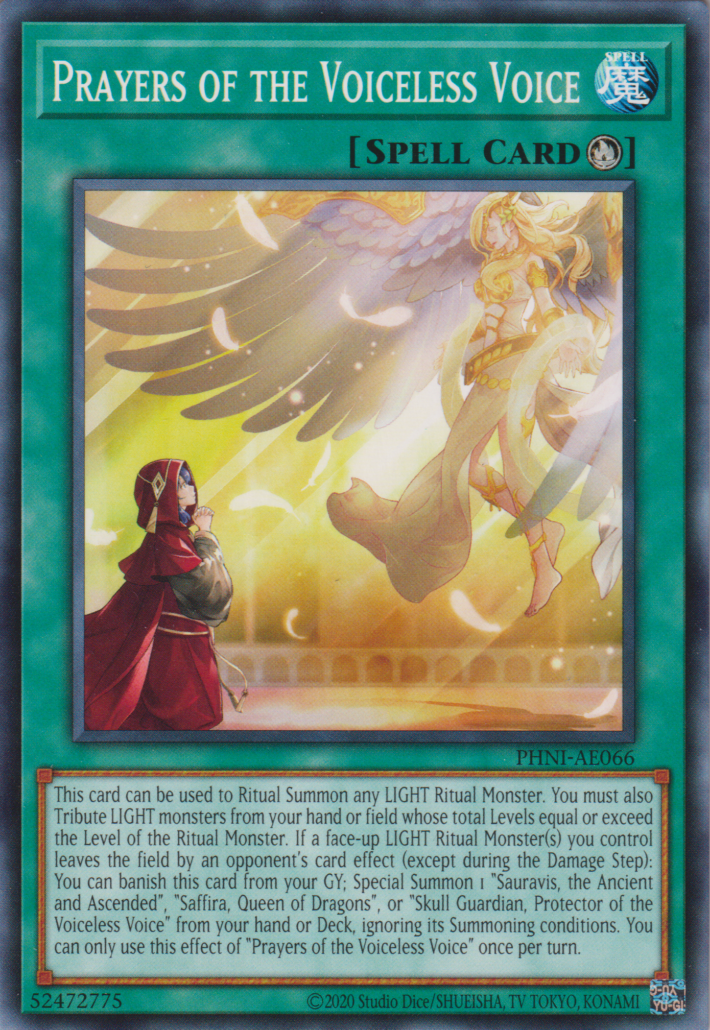 [遊戲王亞英版] 肅聲的祈禱 / 粛声なる祈り / Prayers of the Voiceless Voice-Trading Card Game-TCG-Oztet Amigo