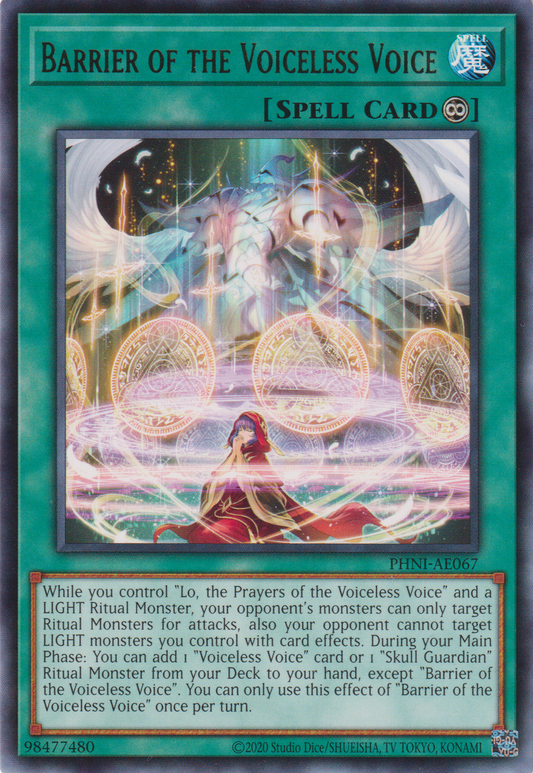 [遊戲王亞英版] 肅聲的結界 / 粛声なる結界 / Barrier of the Voiceless Voice-Trading Card Game-TCG-Oztet Amigo