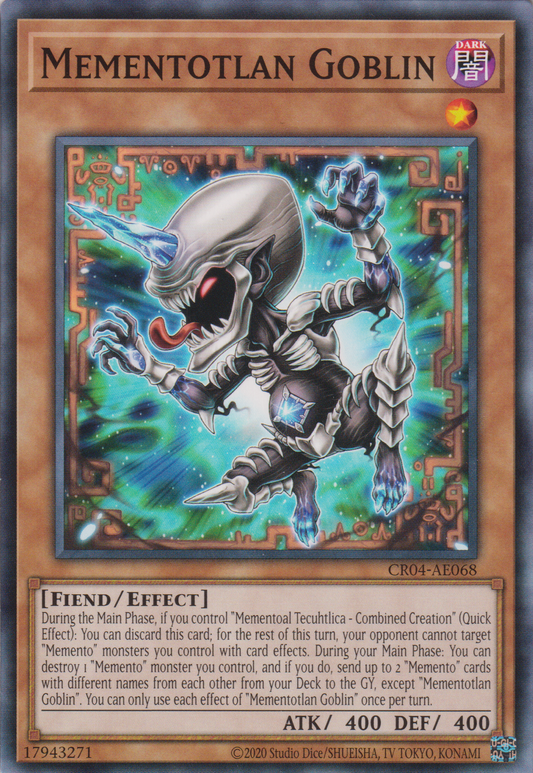 [遊戲王亞英版] 記憶物 哥布林 / メント・ゴブリン / MEMENTO GOBLIN-Trading Card Game-TCG-Oztet Amigo