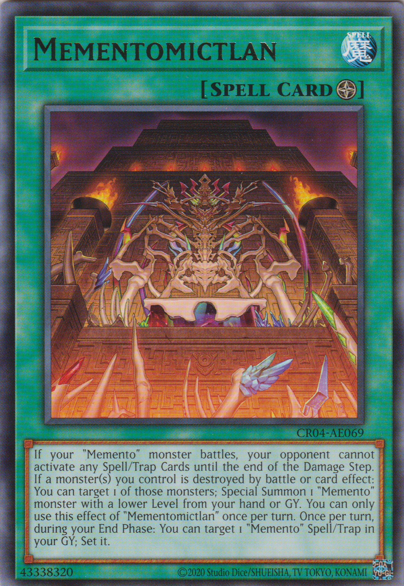 [遊戲王亞英版] 冥骸府 記憶物殿 / 冥骸府－メメントラン / NETHERSKULL TEMPLE - MEMENTOLAN-Trading Card Game-TCG-Oztet Amigo