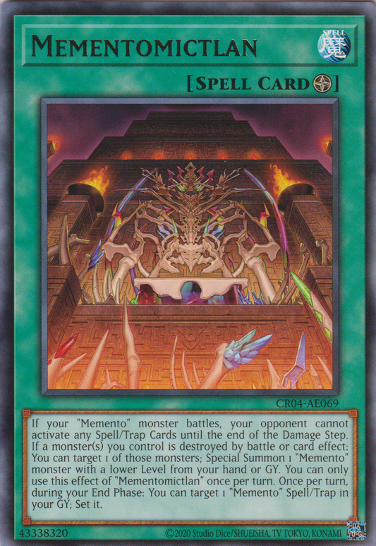 [遊戲王亞英版] 冥骸府 記憶物殿 / 冥骸府－メメントラン / NETHERSKULL TEMPLE - MEMENTOLAN-Trading Card Game-TCG-Oztet Amigo