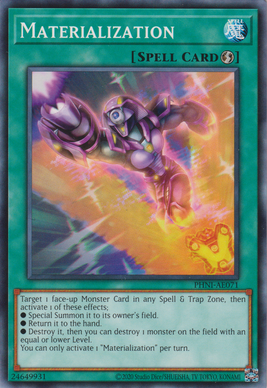 [遊戲王亞英版] 變幻 / 変幻 / Materialization-Trading Card Game-TCG-Oztet Amigo