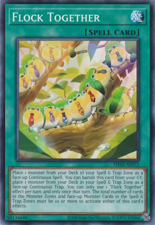 [遊戲王亞英版] 綠繡擁擠 / 目白圧し / Flock Together-Trading Card Game-TCG-Oztet Amigo