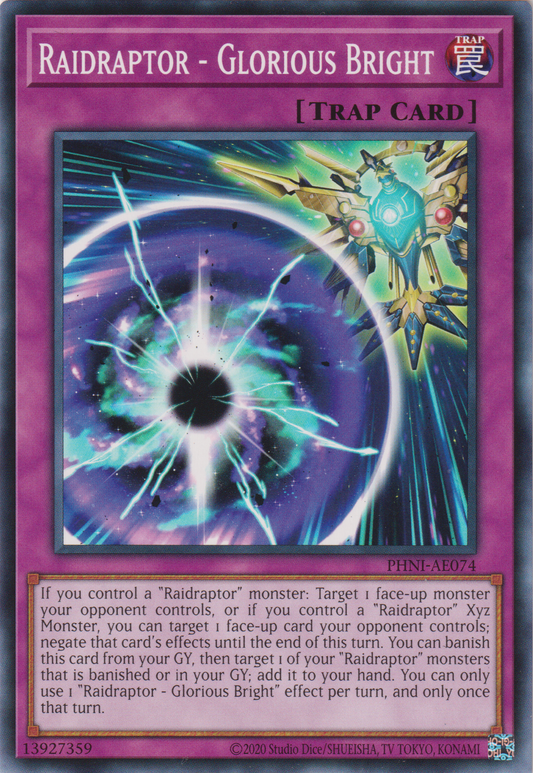 [遊戲王亞英版] RR 榮耀閃光 / RR-グロリオス・ブライト / Raidraptor - Glorious Bright-Trading Card Game-TCG-Oztet Amigo
