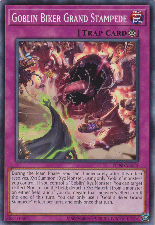 [遊戲王亞英版] 百鬼羅剎大爆走 / 百鬼羅刹大暴走 / Goblin Biker Grand Stampede-Trading Card Game-TCG-Oztet Amigo