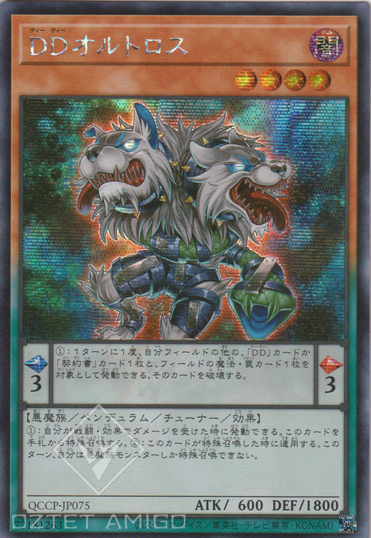 [遊戲王] DD雙頭犬 / DDオルトロス / D/D Orthros-Trading Card Game-TCG-Oztet Amigo