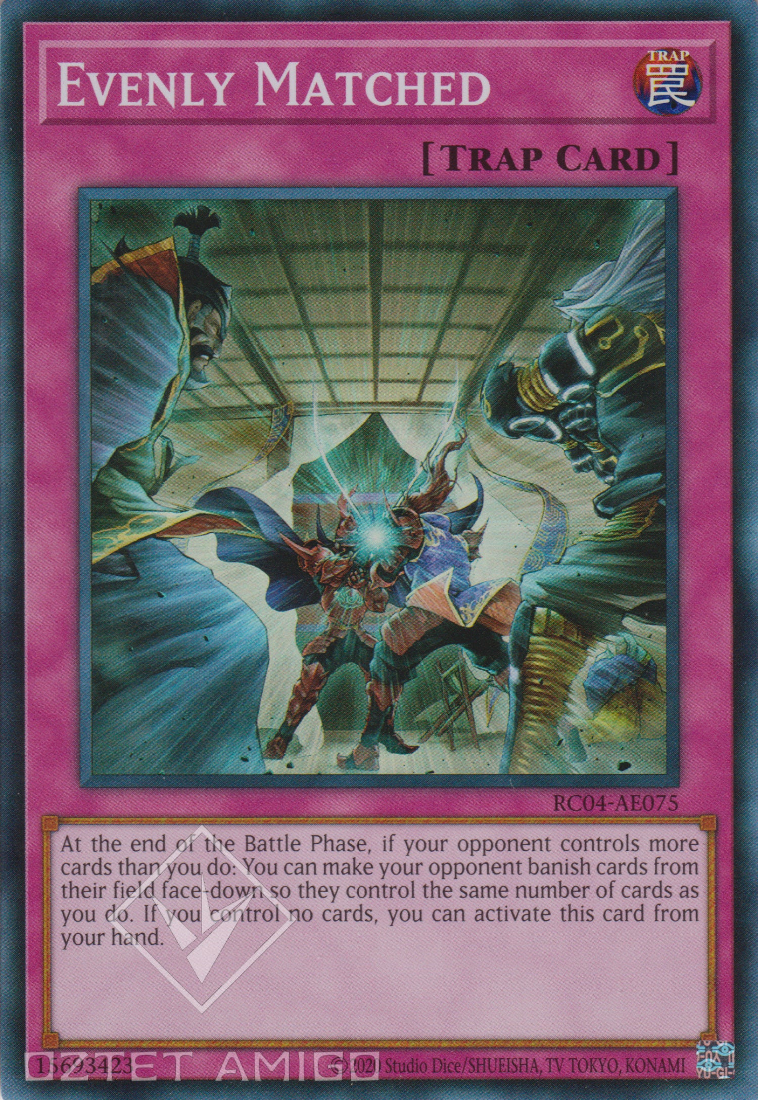遊戲王亞英版] 拮抗勝負/ 拮抗勝負/ Evenly Matched – OA Card(Oztet
