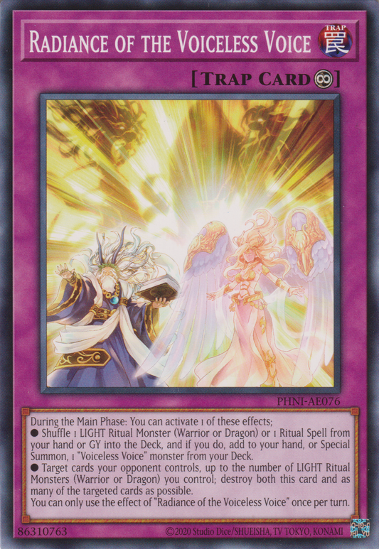 [遊戲王亞英版] 肅聲的威光 / 粛声なる威光 / Radiance of the Voiceless Voice-Trading Card Game-TCG-Oztet Amigo