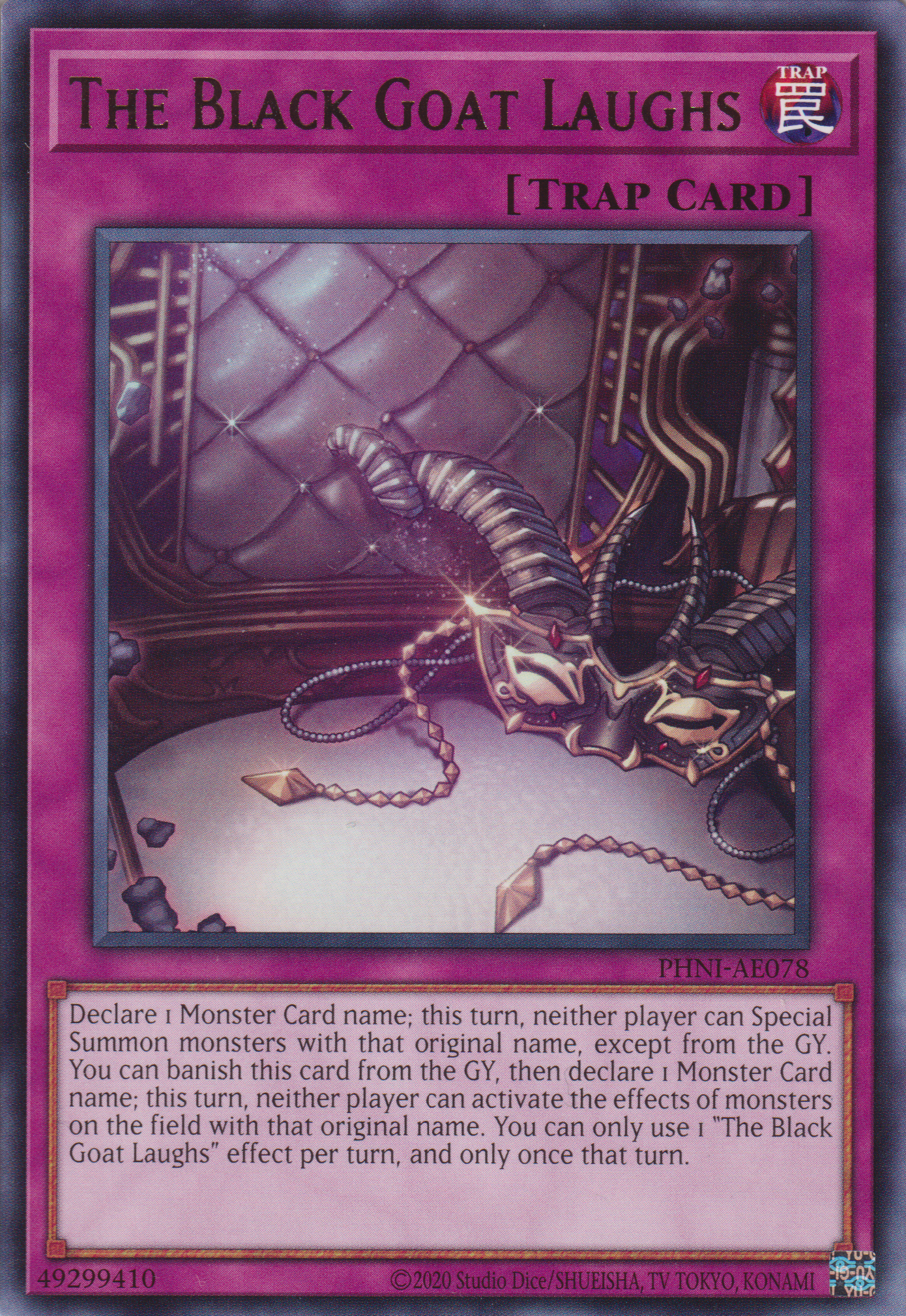 [遊戲王亞英版] 嘲笑黑山羊 / 嗤う黒山羊 / The Black Goat Laughs-Trading Card Game-TCG-Oztet Amigo