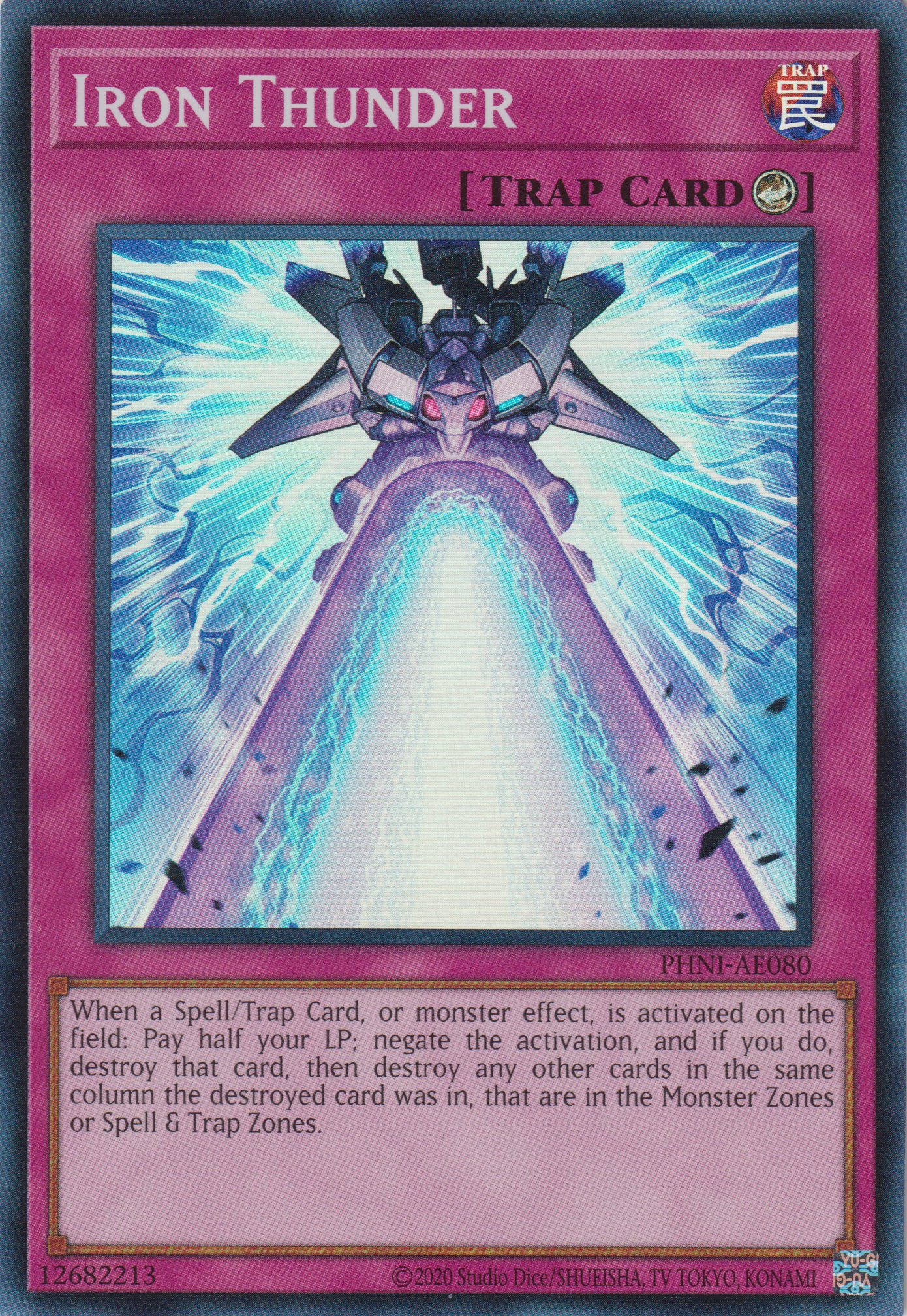 [遊戲王亞英版] 鐵騎的雷鎚 / 鉄騎の雷鎚 / Iron Thunder-Trading Card Game-TCG-Oztet Amigo