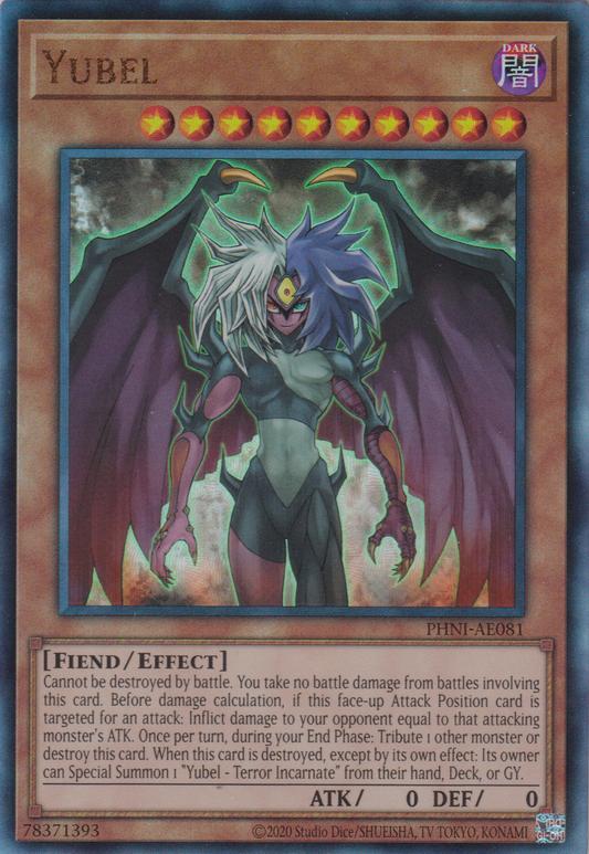 [遊戲王亞英版] 尤貝爾 / ユベル / Yubel-Trading Card Game-TCG-Oztet Amigo
