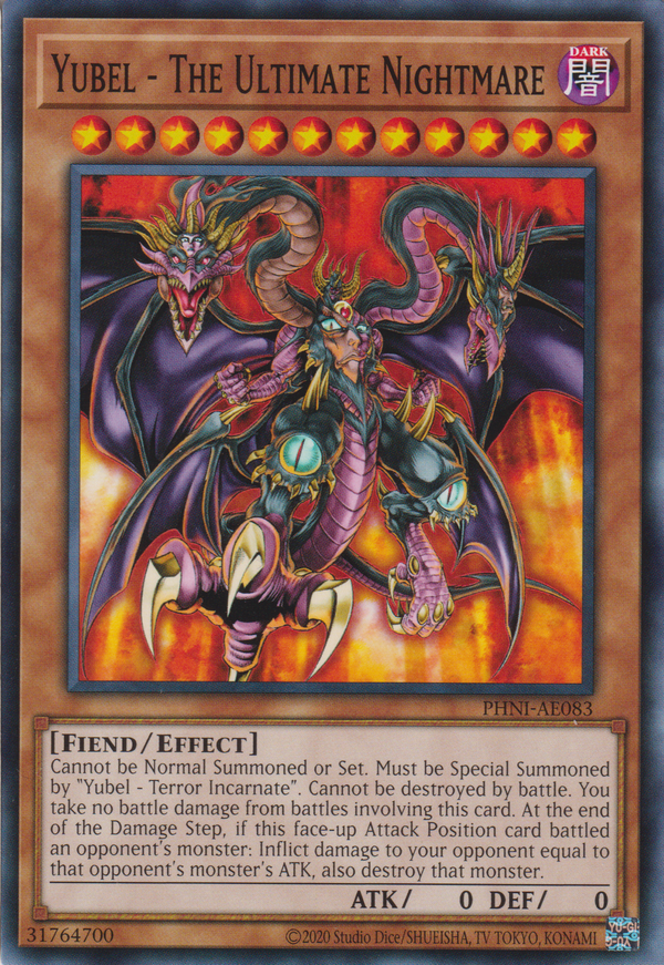 [遊戲王亞英版] 尤貝爾 悲狂之龍 / ユベル－Das Extremer Traurig Drachen / Yubel - The Ultimate-Trading Card Game-TCG-Oztet Amigo