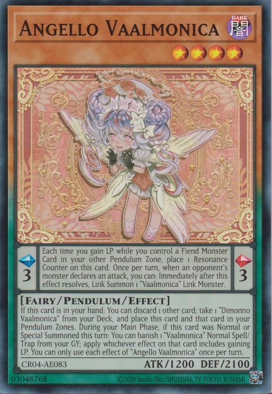 [遊戲王亞英版] 聖邪璃琴 天使之聲 / 天使の聲 / ANGELO VALMONICA-Trading Card Game-TCG-Oztet Amigo