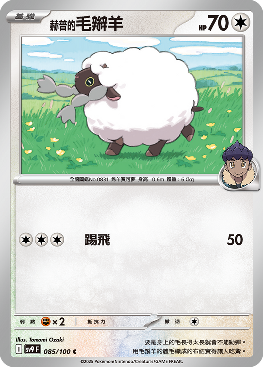 [Pokémon]  赫普的毛辮羊-Trading Card Game-TCG-Oztet Amigo