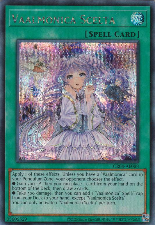 [遊戲王亞英版] 聖邪璃琴 選擇 / ヴァルモニカ・シェルタ / VALMONICA SCELTAADE-Trading Card Game-TCG-Oztet Amigo