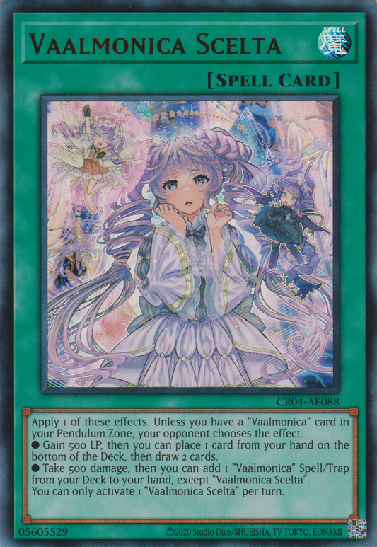 [遊戲王亞英版] 聖邪璃琴 選擇 / ヴァルモニカ・シェルタ / VALMONICA SCELTAADE-Trading Card Game-TCG-Oztet Amigo