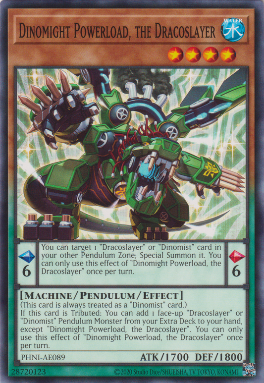 [遊戲王亞英版] 龍劍士 霧動P / 竜剣士ダイナマイトP / Dinomight Powerload, the Dracoslayer-Trading Card Game-TCG-Oztet Amigo