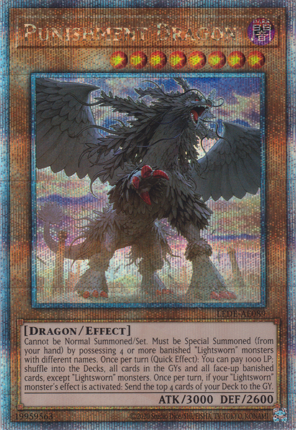 [遊戲王亞英版] 懲戒之龍 / 戒めの龍 / PUNISHMENT DRAGON-Trading Card Game-TCG-Oztet Amigo
