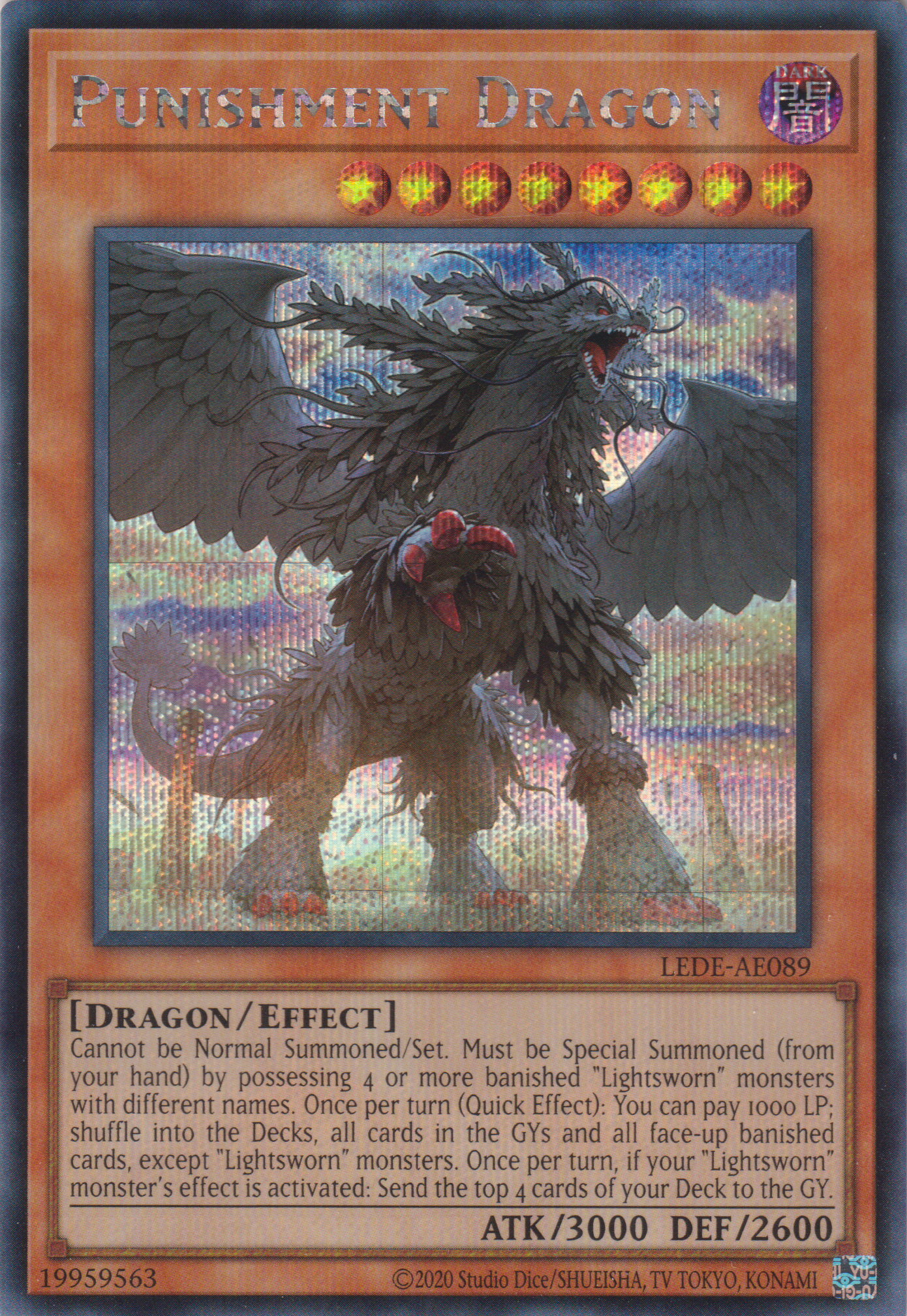 [遊戲王亞英版] 懲戒之龍 / 戒めの龍 / PUNISHMENT DRAGON-Trading Card Game-TCG-Oztet Amigo
