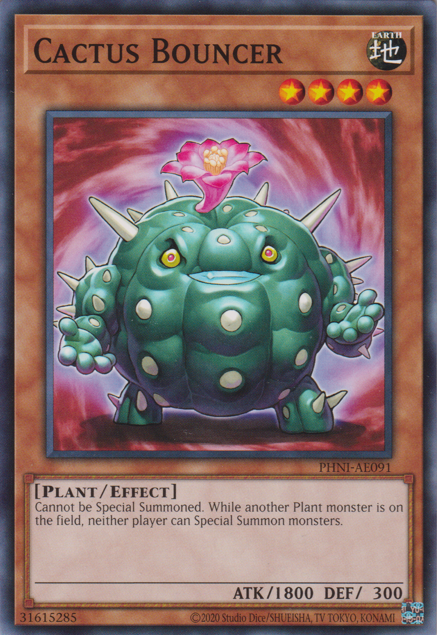 [遊戲王亞英版] 仙人掌封鎖者 / サボウ・クローザー / Cactus Bouncer-Trading Card Game-TCG-Oztet Amigo