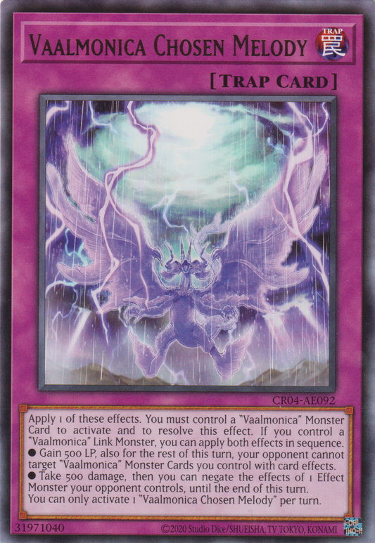 [遊戲王亞英版] 選律的聖邪璃琴 / 選律のヴァルモニカ / VALMONICA OF THE SELECTING MELODY-Trading Card Game-TCG-Oztet Amigo