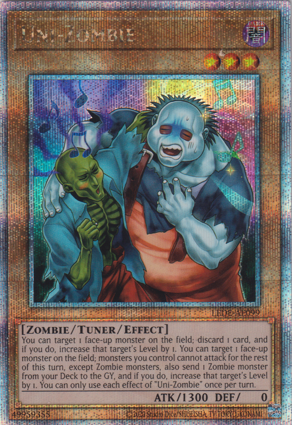 [遊戲王亞英版] 齊唱殭屍 / ユニゾンビ / Uni-Zombie-Trading Card Game-TCG-Oztet Amigo