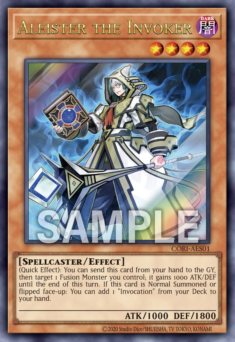 [遊戲王] CORI-AES01 / 召喚師 阿萊斯特 / 召喚師アレイスター / Aleister the Invoker / UR