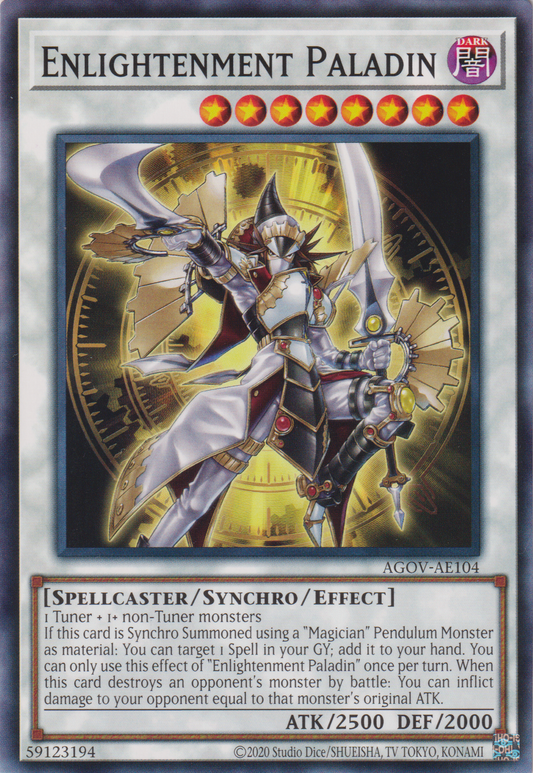 [遊戲王亞英版] 覺醒的魔導劍士 / 覚醒の魔導剣士 / Enlightenment Paladin-Trading Card Game-TCG-Oztet Amigo
