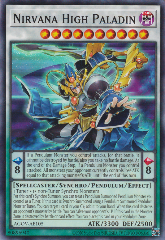 [遊戲王亞英版] 涅槃的超魔導劍士 / 涅槃の超魔導剣士 / Nirvana High Paladin-Trading Card Game-TCG-Oztet Amigo