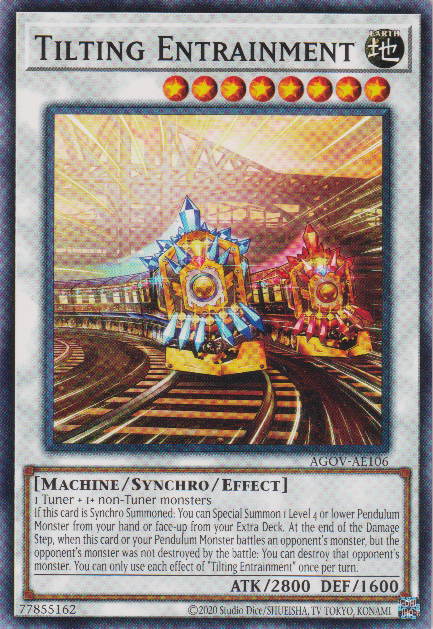 [遊戲王亞英版] 振子特急-霧沫 / 振子特急エントレインメント / Tilting Entrainment-Trading Card Game-TCG-Oztet Amigo