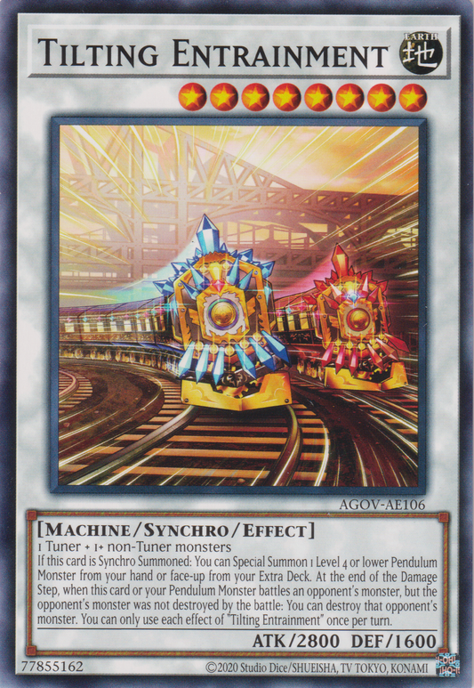 [遊戲王亞英版] 振子特急-霧沫 / 振子特急エントレインメント / Tilting Entrainment-Trading Card Game-TCG-Oztet Amigo